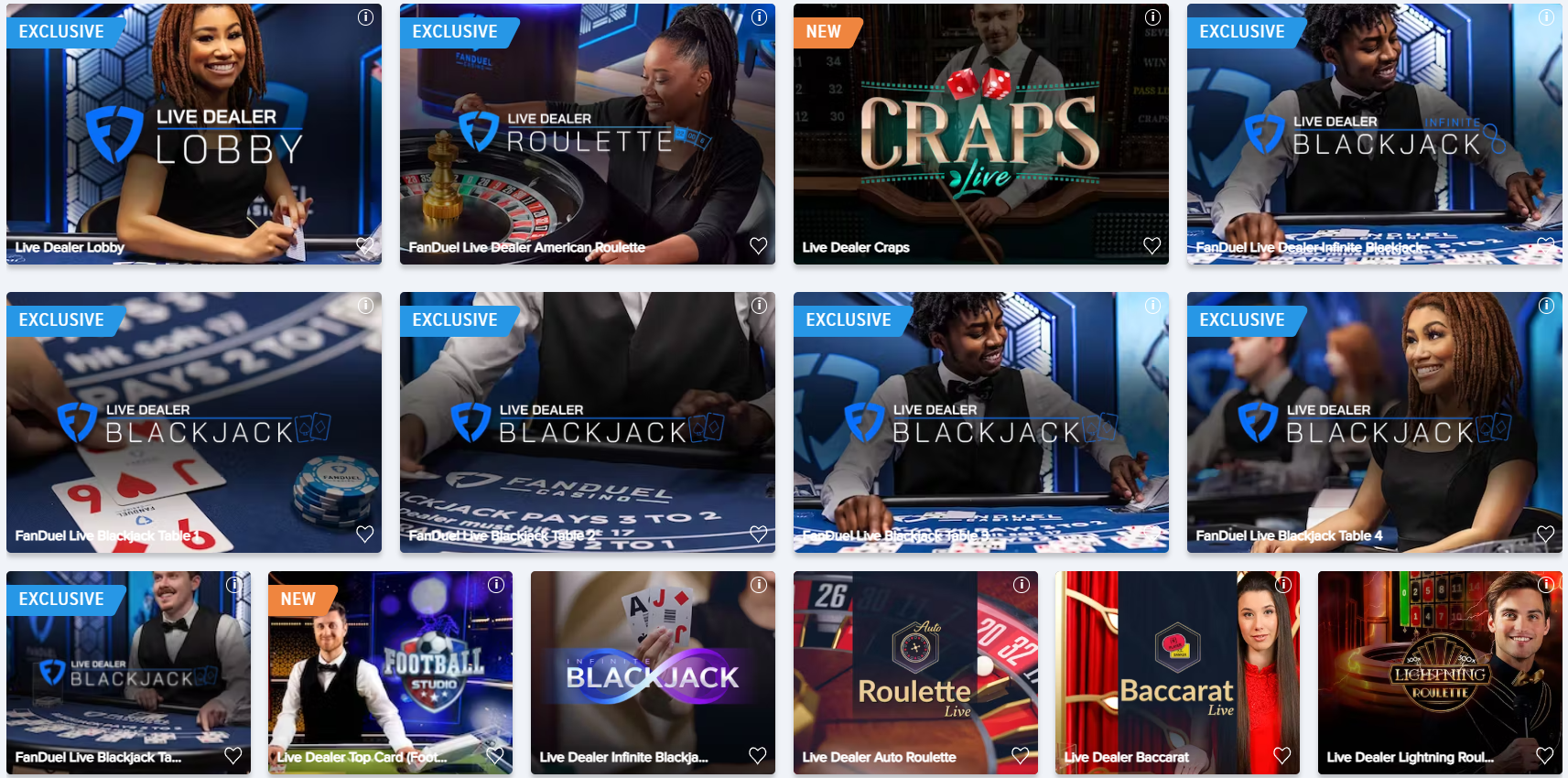 Transport to the Casino Floor With Live Dealer Games Available 24-7
